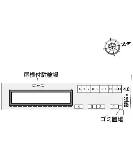 ★手数料０円★松戸市高塚新田 月極駐車場